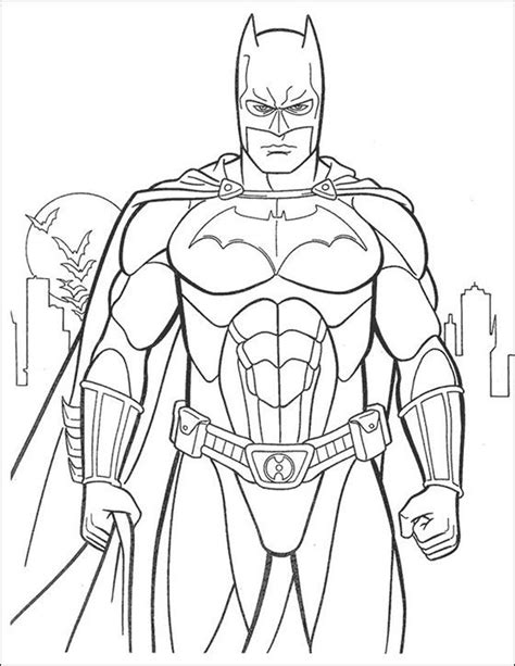 Batman Coloring Page Printable